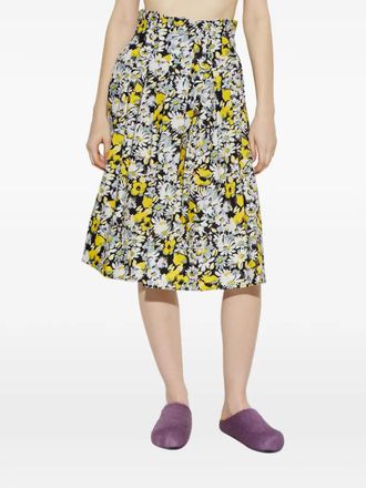 Marni Gonna a pieghe con stampa floreale Marni