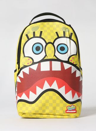 Sprayground Zaino Spongebob Checkerbob Sprayground in pelle sintetica saffiano