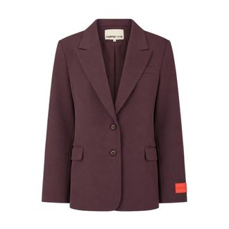 Harper & Yve Anna Blazer - Dames - Jassen - Paars - Maat: M Leer