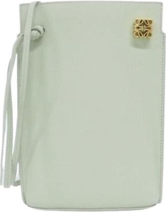 Loewe Pre-owned Cross Body Bags, female, Green, Size: ONE SIZE Pre-owned Shoulder Bag