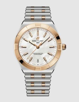 Breitling Chronomat Automatic White Dial Ladies Watch U10320101A1U1