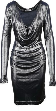 Vivienne Westwood Elizabeth Jurk - Dames - Feestkleedjes - Grijs - XS - Kleedjes