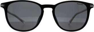 Polaroid PLD 4187/G/S/X 807 M9 zwart grijs gepolariseerde zonnebril
