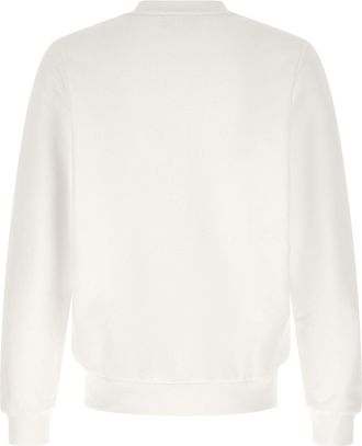 Lacoste Embroidered Logo Sweatshirt - White