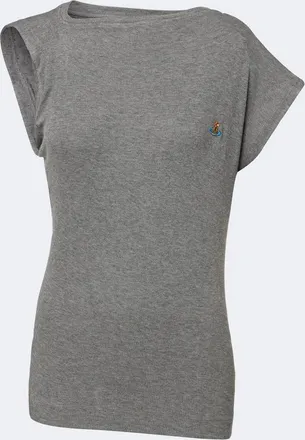 Vivienne Westwood Hebo asymmetric ribbed-knit top