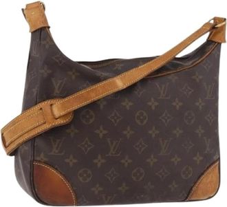 Louis Vuitton Pre-owned Boulogne 30 Shoulder Bag - Dames - Vintage Schoudertas - Bruin - ONE Size - Leer - Vintage