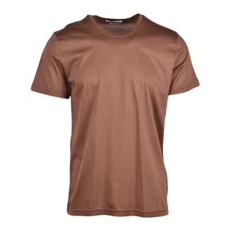 Daniele Alessandrini T-Shirt - Heren - Tops - Bruin - Maat: 2XL Katoen