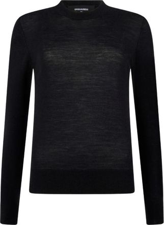 Dsquared2 Dames, Truien, Zwart, Maat: XS