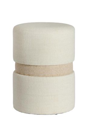 Light & Living Pouf Marrone In Legno Caldo Light & Living Novira
