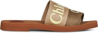 Chlo&eacute; Woody Flat Slippers