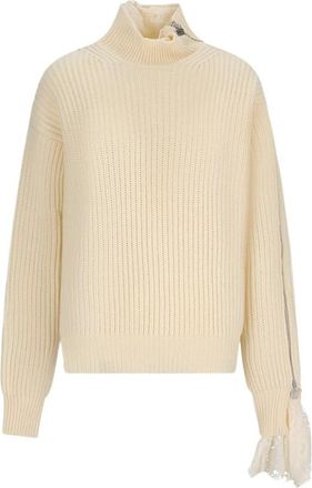 Giuseppe Di Morabito Jers&eacute;is de cuello alto - Knitwear - Mujer - Beige - S