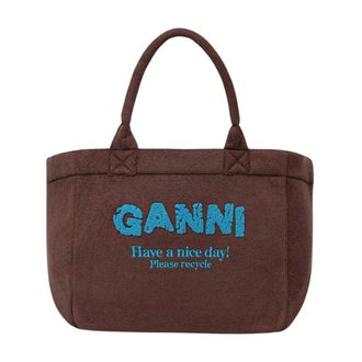 Ganni Mujer, Bolsos, Marr&oacute;n, Talla: ONE Size