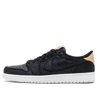 Nike Jordan Air Jordan 1 Retro Low OG Premium Black Tan 905136-010