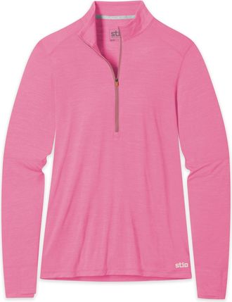 Stio Womens Basis PeakWool Lightweight Half Zip