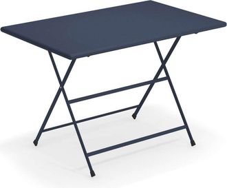 Emu Arc En Ciel Tavolo Rettangolare Pieghevole 110X70 Blu Scuro