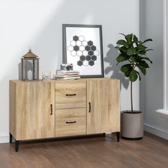 vidaXL Aparador De Madera De Ingenier&iacute;a Roble Sonoma 100x36x60 Cm Vidaxl