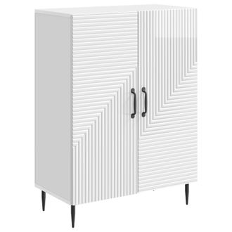 vidaXL Aparador Brillante 66 X 34,5 X 89,5 Cm Madera De Ingenier&iacute;a Vidaxl