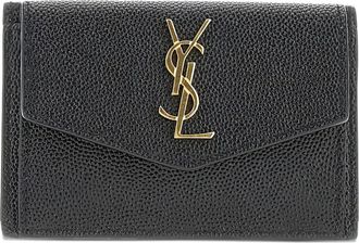Saint Laurent leather wallet - Black