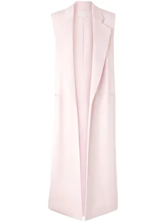 Genny Mouwloze jas - Roze