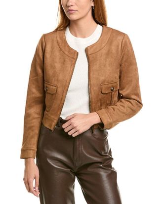 Shelli Segal Patch Pocket Jacket