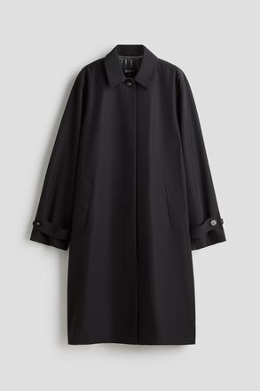H&M Waterproof Car Coat - Schwarz