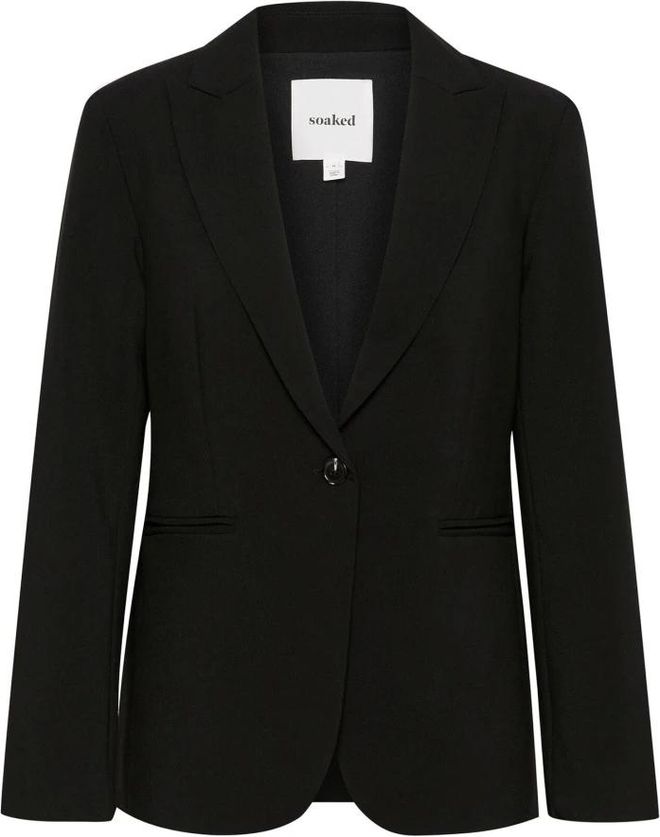 Mujer, Chaquetas, Negro, Talla: L