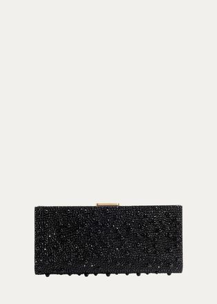 Carolina Herrera Pats Beaded Crystal Clutch Bag