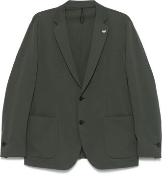 Tombolini Blazer monopetto - Verde