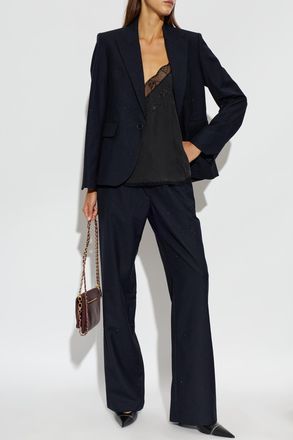 Zadig&Voltaire Poma Trousers, Womens, Navy Blue