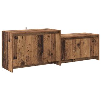vidaXL Mueble De Tv 147 X 35 X 50 Cm Madera De Roble Vidaxl