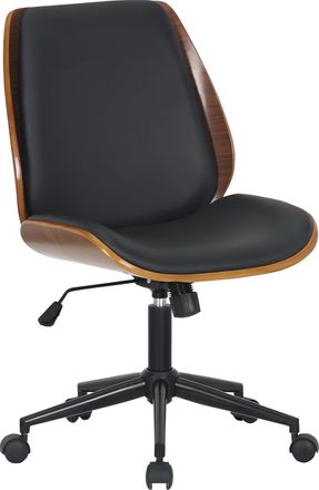 Clp Clp - Silla De Oficina Mitch Nogal/negro Negro