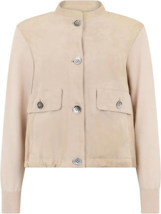 Moorer Coats - Dames - Zomerjassen - Beige - M - Jassen