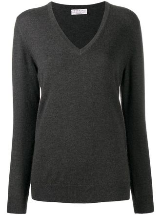 Brunello Cucinelli Kasjmier trui - Grijs