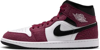 Nike Jordan Mens Air Jordan 1 Mid SE Shoes in Red | IQ5493-600