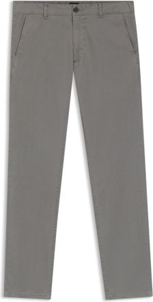 BOSS Slim-fit chinos in printed stretch-cotton twill