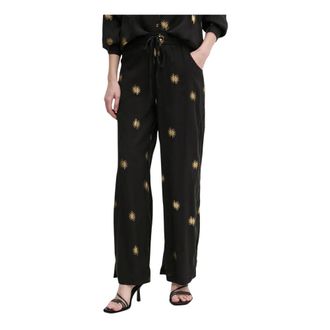 Never Fully Dressed Elissa Wijde Broek - Dames - Broeken - Zwart - Maat: S