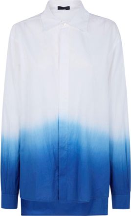 Maria Calderara Shaded Cotton Muslin Shirt