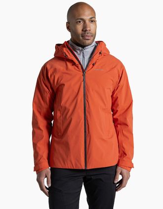Craghoppers Mens Craghoppers Mens Ponsa Waterproof Jacket - Feldspar - Size: 42/Regular