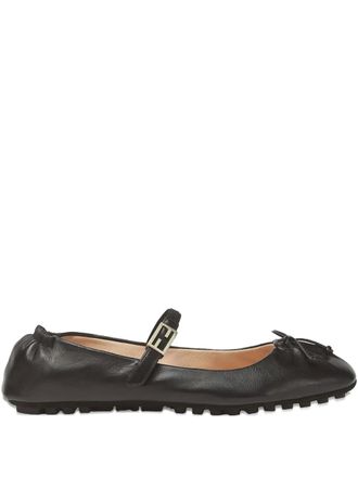 Fendi Baguette ballerinas - Zwart