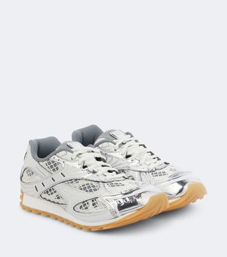Bottega Veneta Orbit metallic sneakers