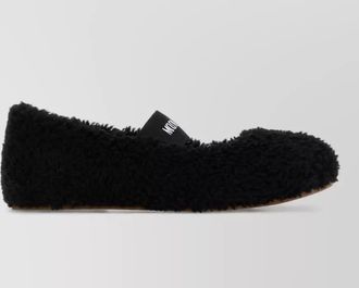 Moon Boot shearling ballerina slippers