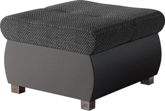 Mirjan24 Reposapi&eacute;s Comfivo 122, Soft 029 + Majorka 03, 39x60x60cm, Di&aacute;metro: 0, Cuero Ecol&oacute;gico + Tapiz, Patas: Metal, 0