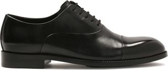 Kazar Schoenen, Heren, Zwart, 46 EU, Leer, Zwart pak oxford halfschoenen