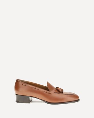 Loro Piana Serge Tassel calfskin Loafers Female 38