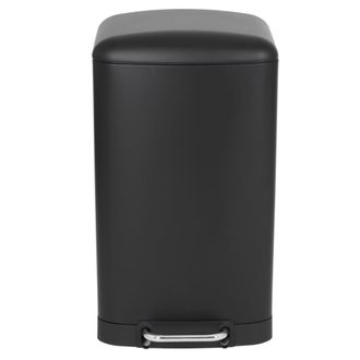 Kitchen Move Cubo de basura de cocina de pedal Negro 40L