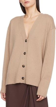 Vince Weekend Wool & Cashmere Cardigan in Sandshell at Nordstrom Rack, Size X-Large