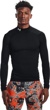 Under Armour Mens 2022 ColdGear Armour Mock Baselayer - Black - XXXL