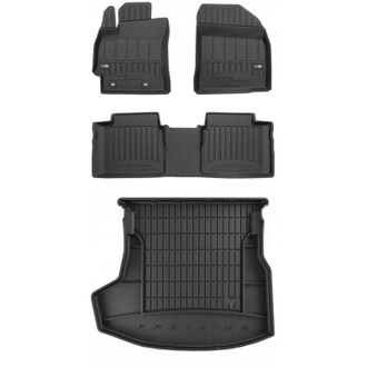 OEM Set Alfombrillas De Goma 3d Toyota Corolla 11 E160 Sed&aacute;n 2013-2019