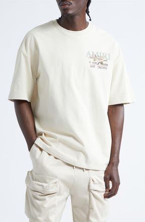 Amiri Hope & Dreams Oversize Graphic T-Shirt in Alabaster Archived at Nordstrom, Size Xxx-Large