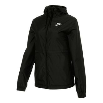 Nike (WMNS) Nike Sportswear Essential Repel Woven Jacket Black DM6179-010